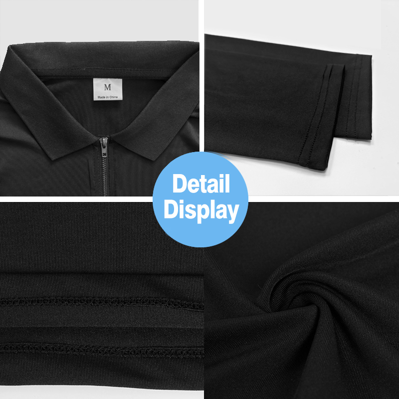 秋のメンズトレーニングエクササイズポロシャツ速乾タイト長袖コ - T Shirt Tight Fit のレビューと価格